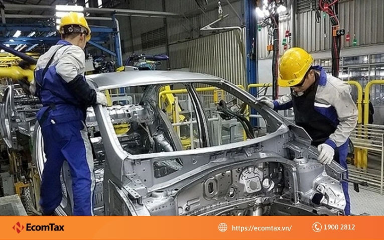 Điều chỉnh lãi suất đầu tư mới sản xuất lắp ráp ô tô