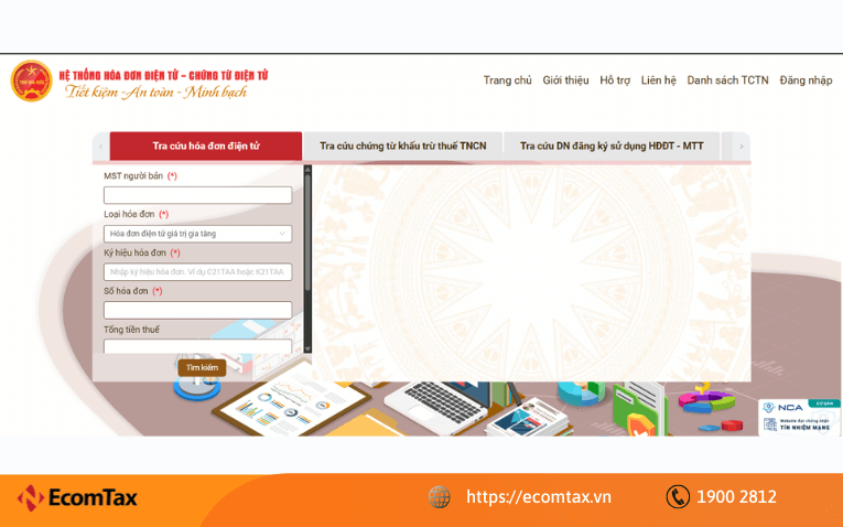 Truy cập hệ thống điện tử quốc gia