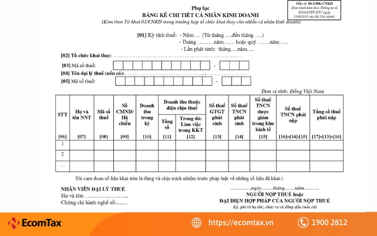 mẫu số 01-1/BK-CNKD