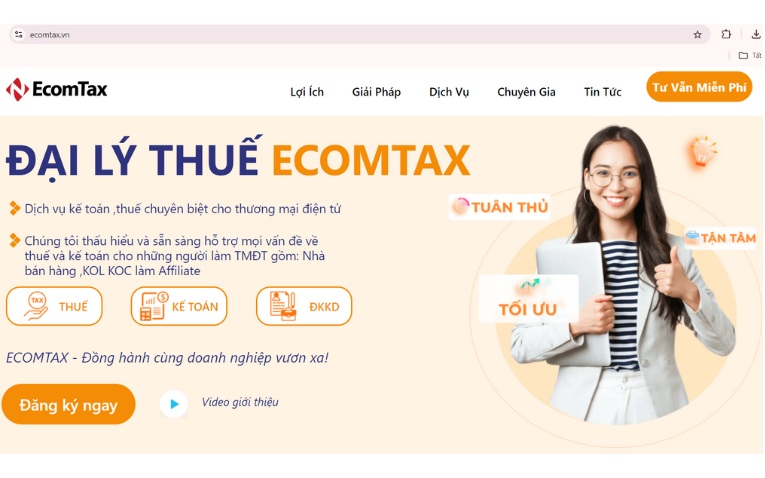 Dịch vụ báo cáo tài chính cuối năm trọn gói EcomTax