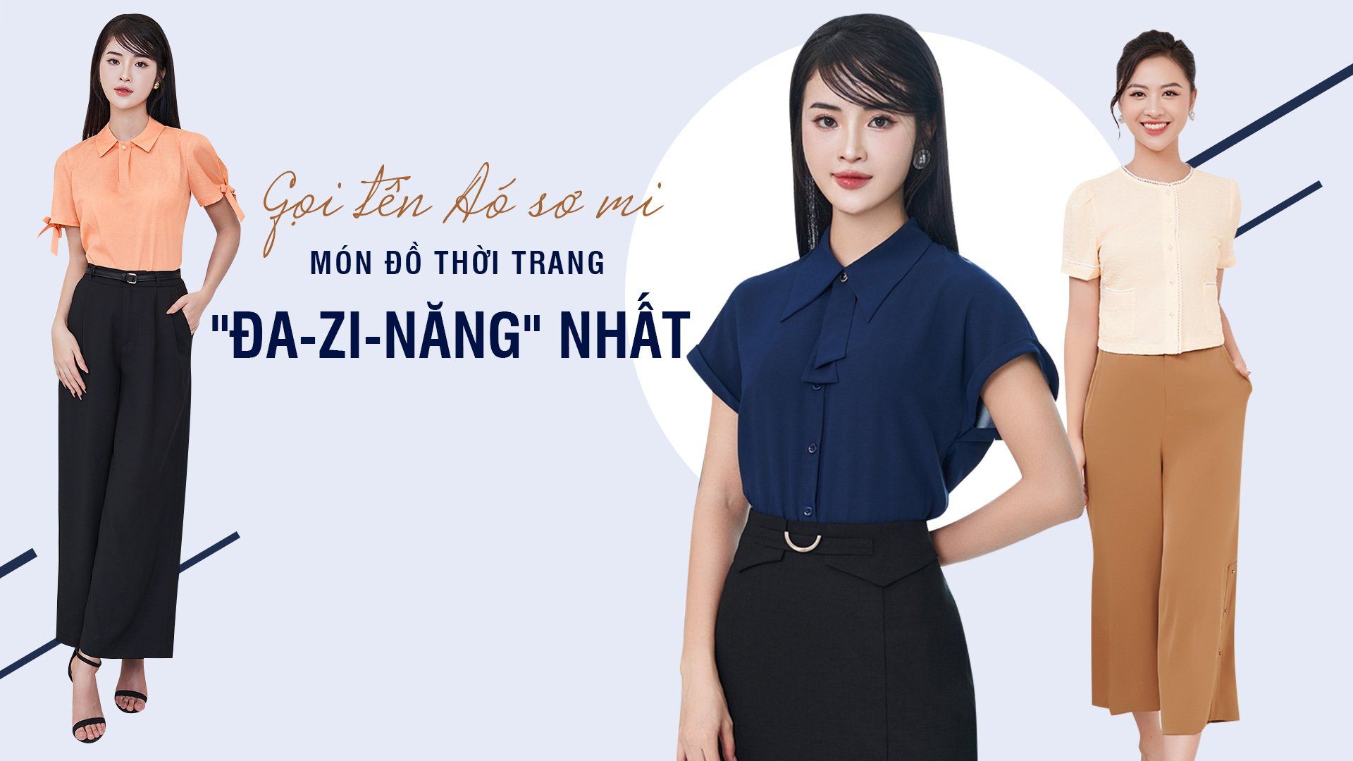 Gọi tên áo sơ mi - món đồ thời trang 