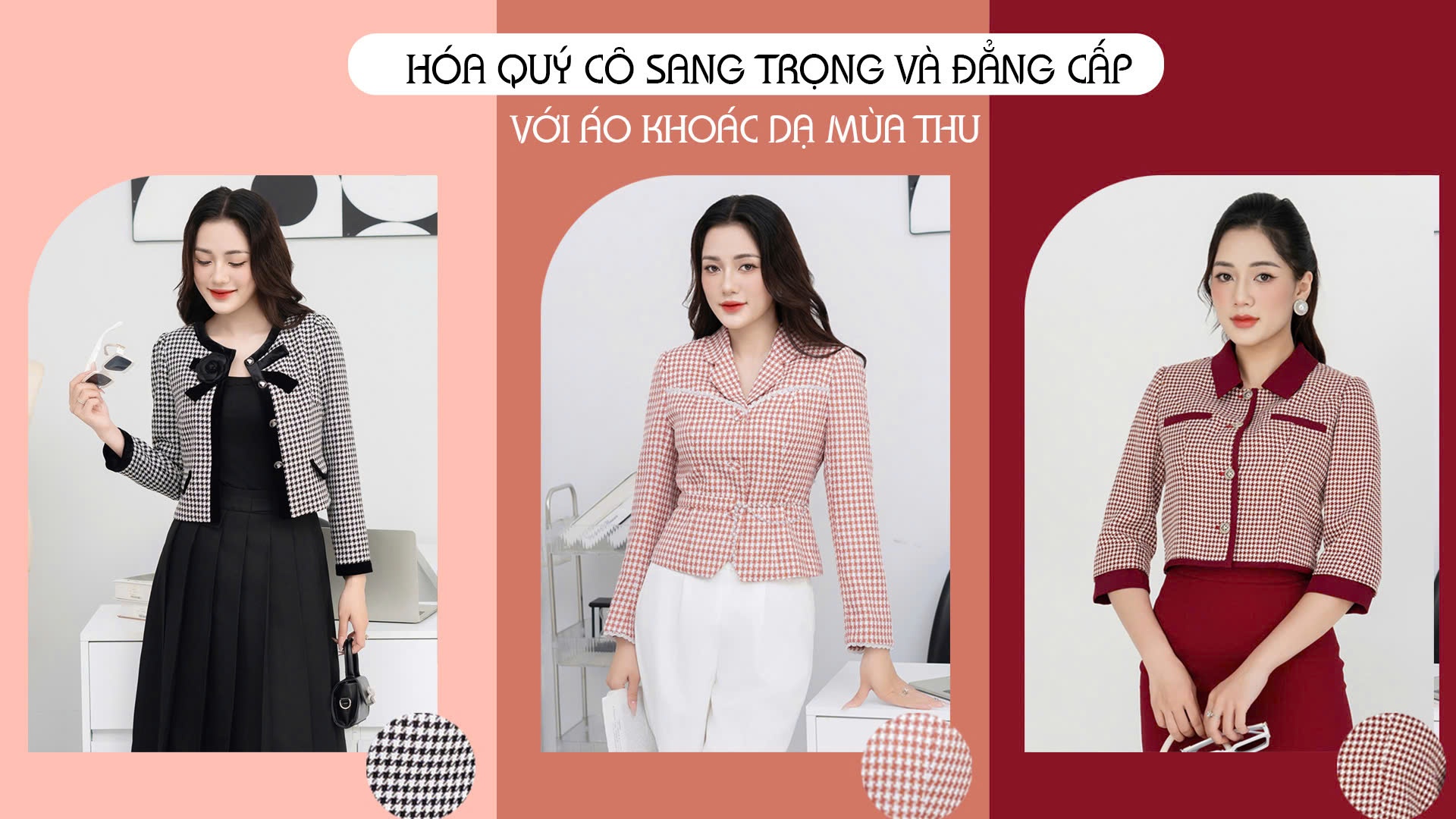 Hóa quý cô sang trọng và đẳng cấp với áo khoác dạ mùa thu