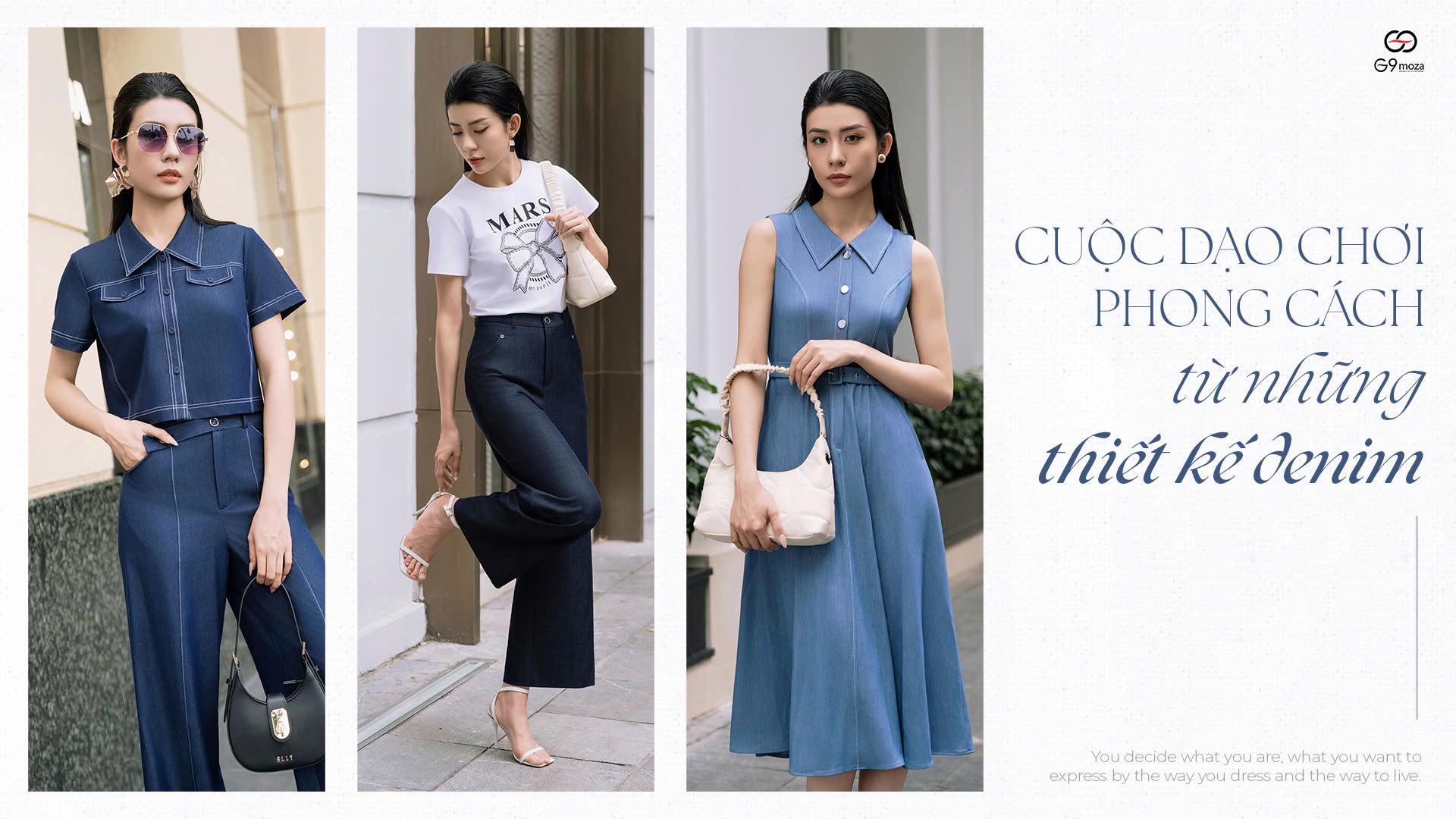 Cuộc dạo chơi phong cách từ những thiết kế denim