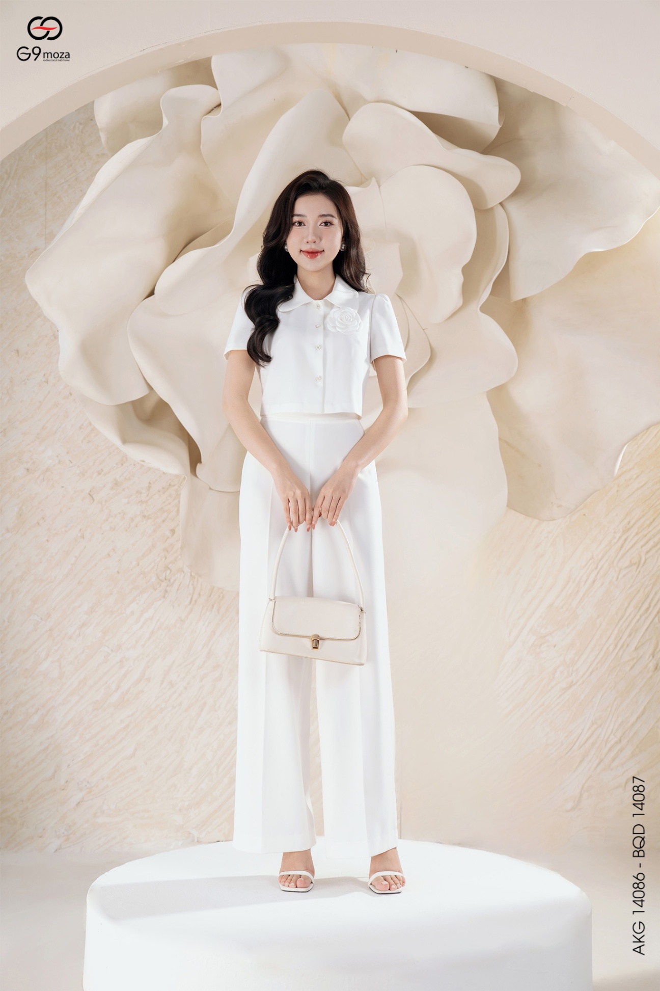 Quần dài dáng suông 25S12BQD14087-1