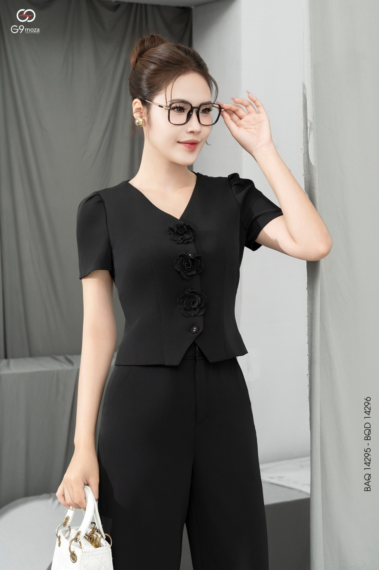 Áo kí giả dáng ngắn 25S12BAQ14295-2