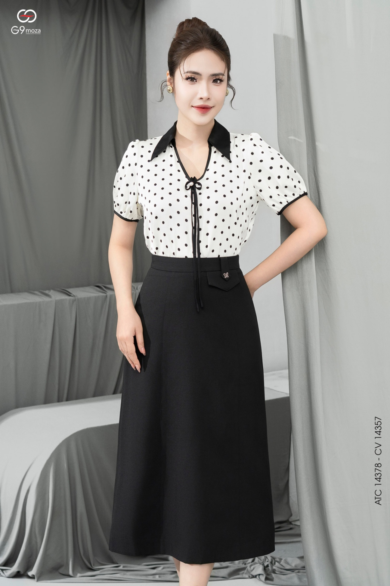 Áo sơ mi tay cộc 25S57ATC14378-2