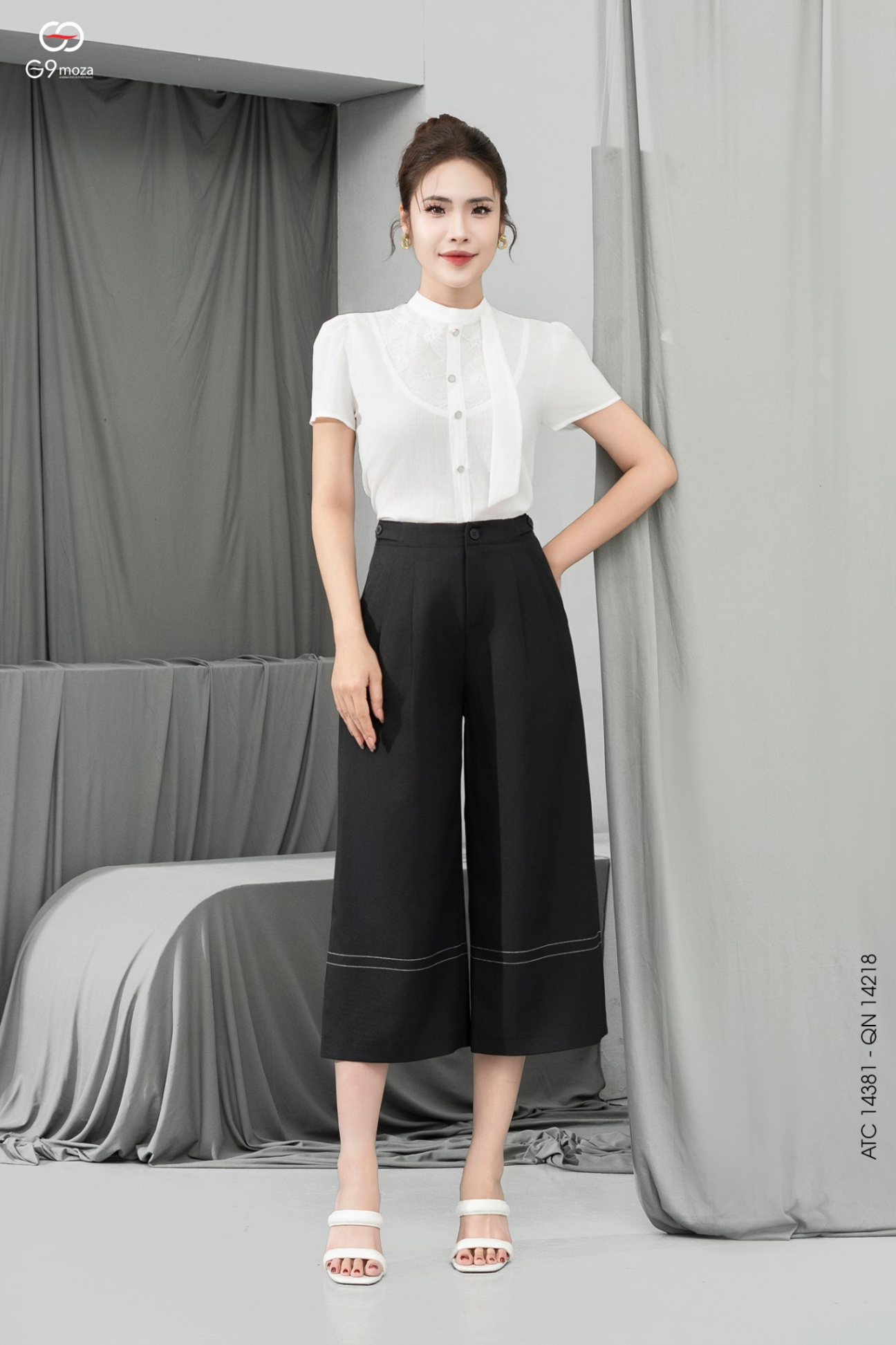 Áo sơ mi tay cộc 25S16ATC14381-1