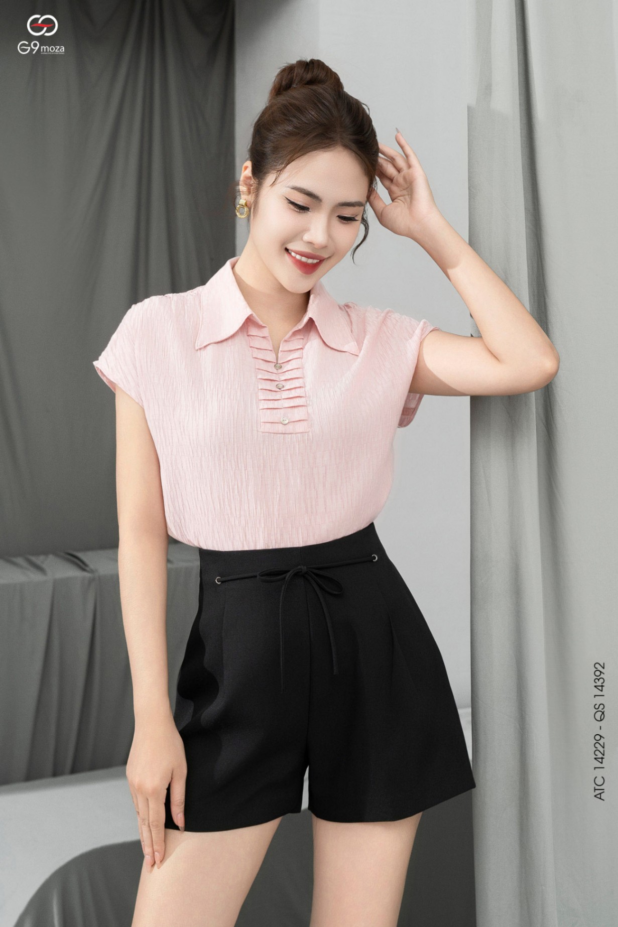 Áo sơ mi tay cộc 25S11ATC14229-2