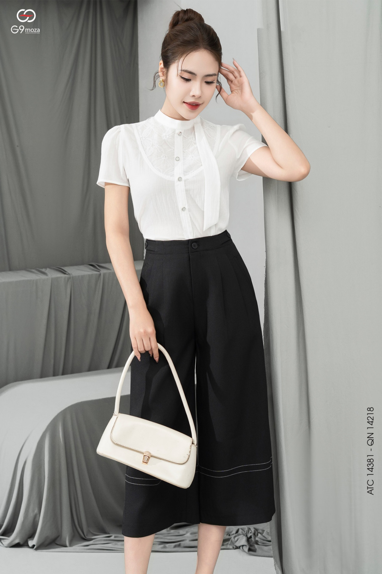 Áo sơ mi tay cộc 25S16ATC14381-1