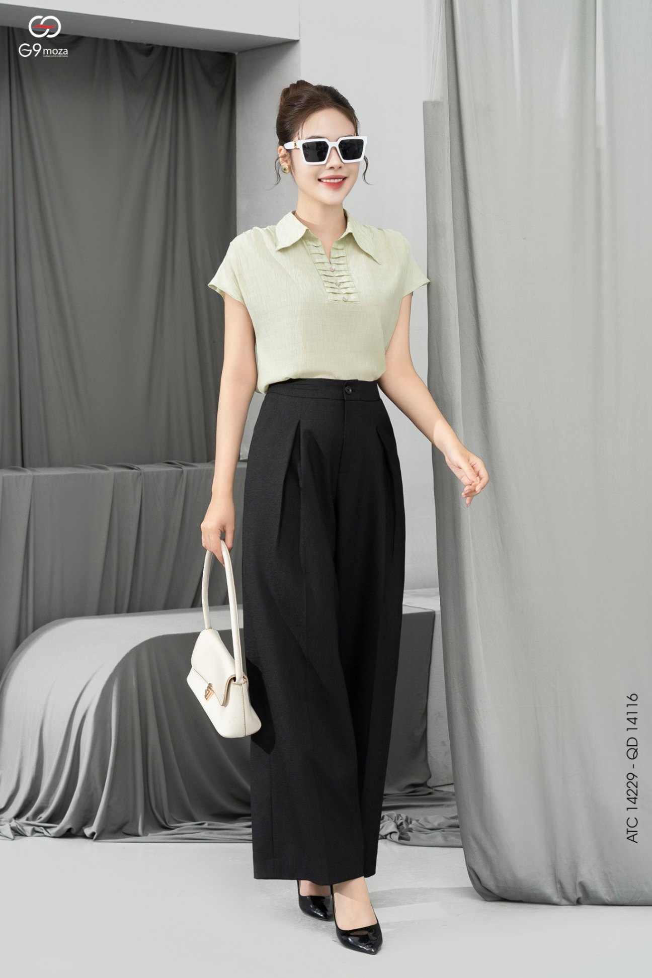 Quần dài dáng suông 25S56QDSO14116-2