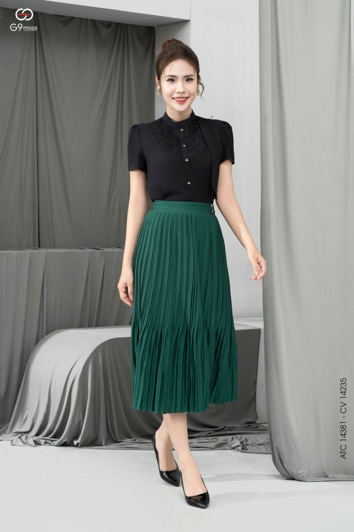 Áo sơ mi tay cộc 25S16ATC14381-2