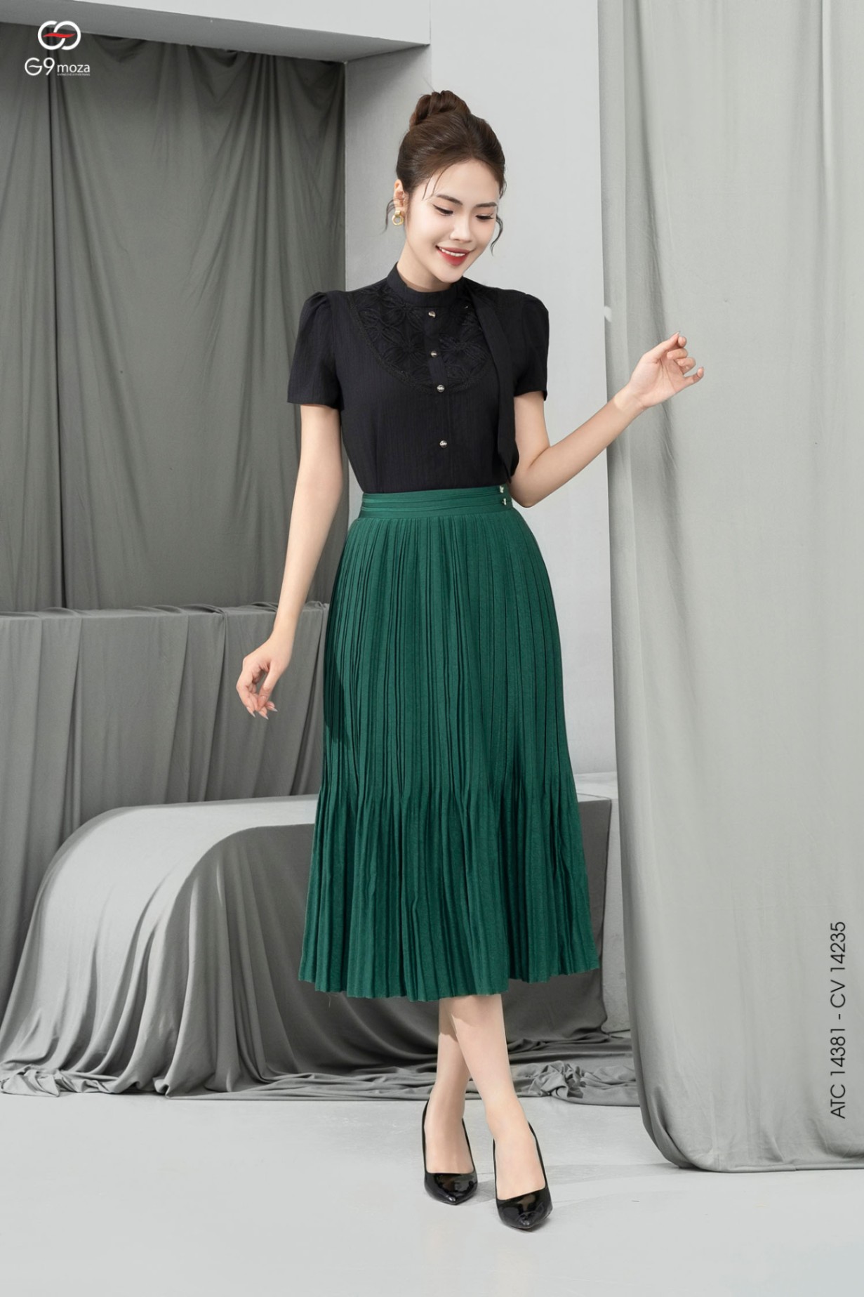 Áo sơ mi tay cộc 25S16ATC14381-2