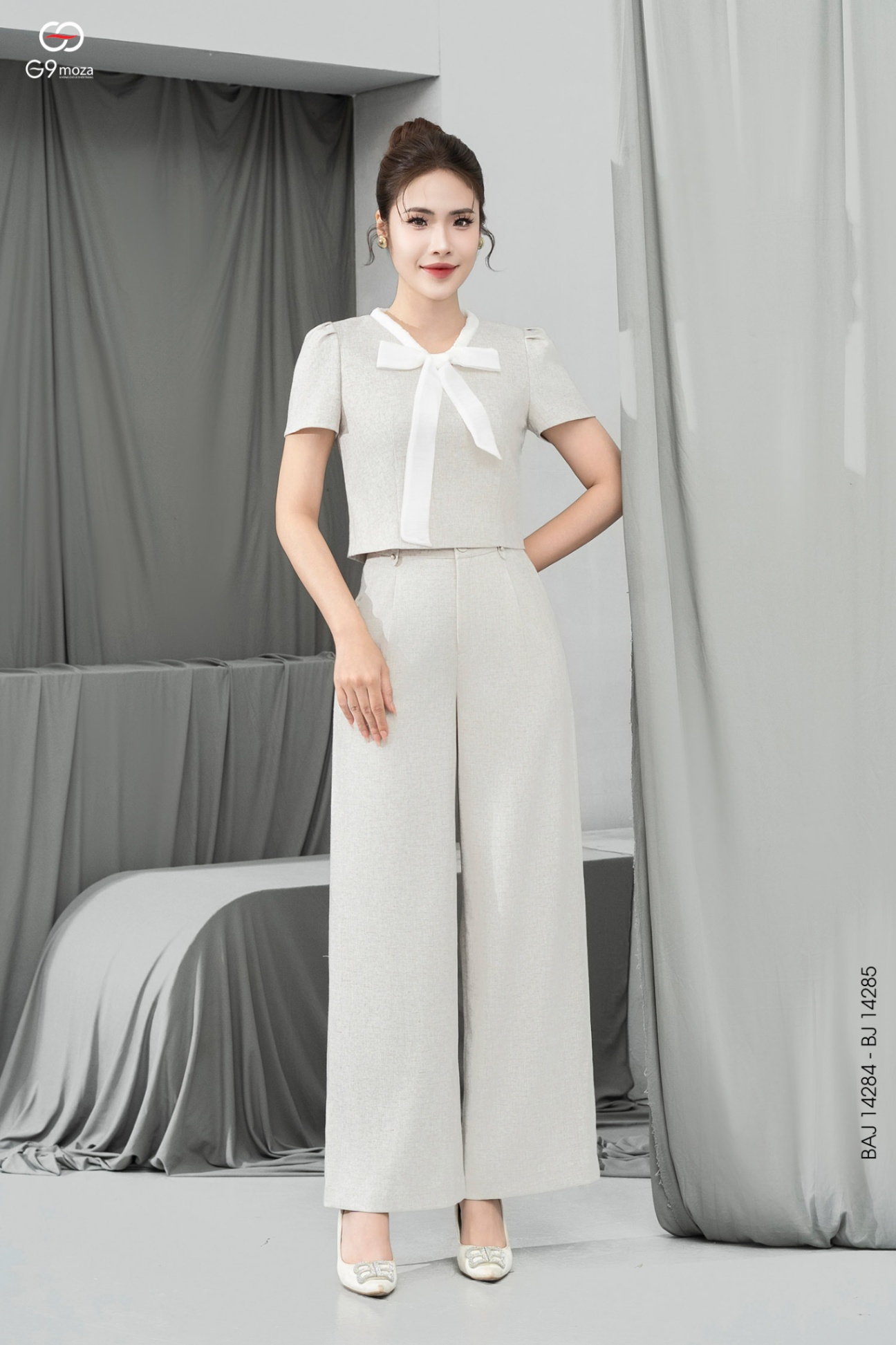 Quần dài ống suông 25S56BQD14285-1