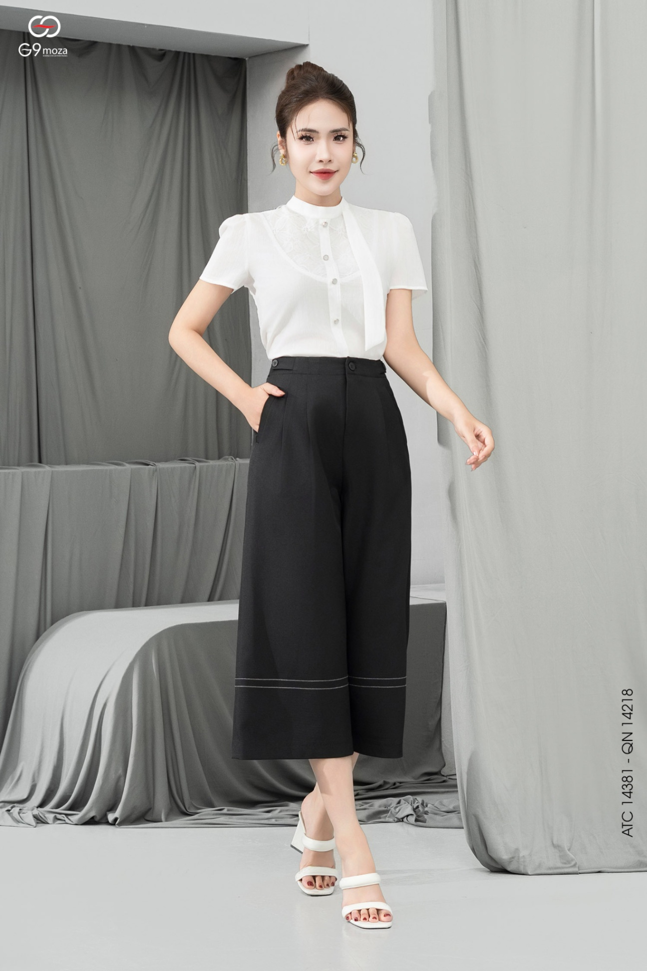 Áo sơ mi tay cộc 25S16ATC14381-1
