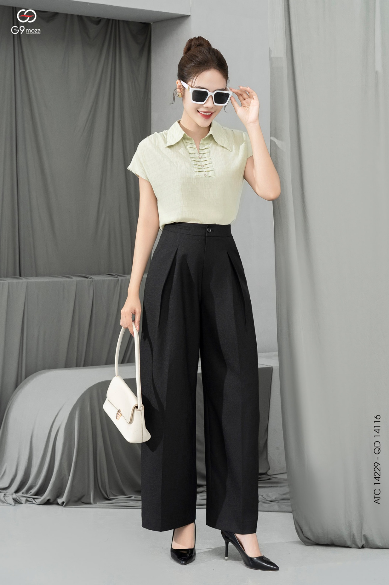 Quần dài dáng suông 25S56QDSO14116-2