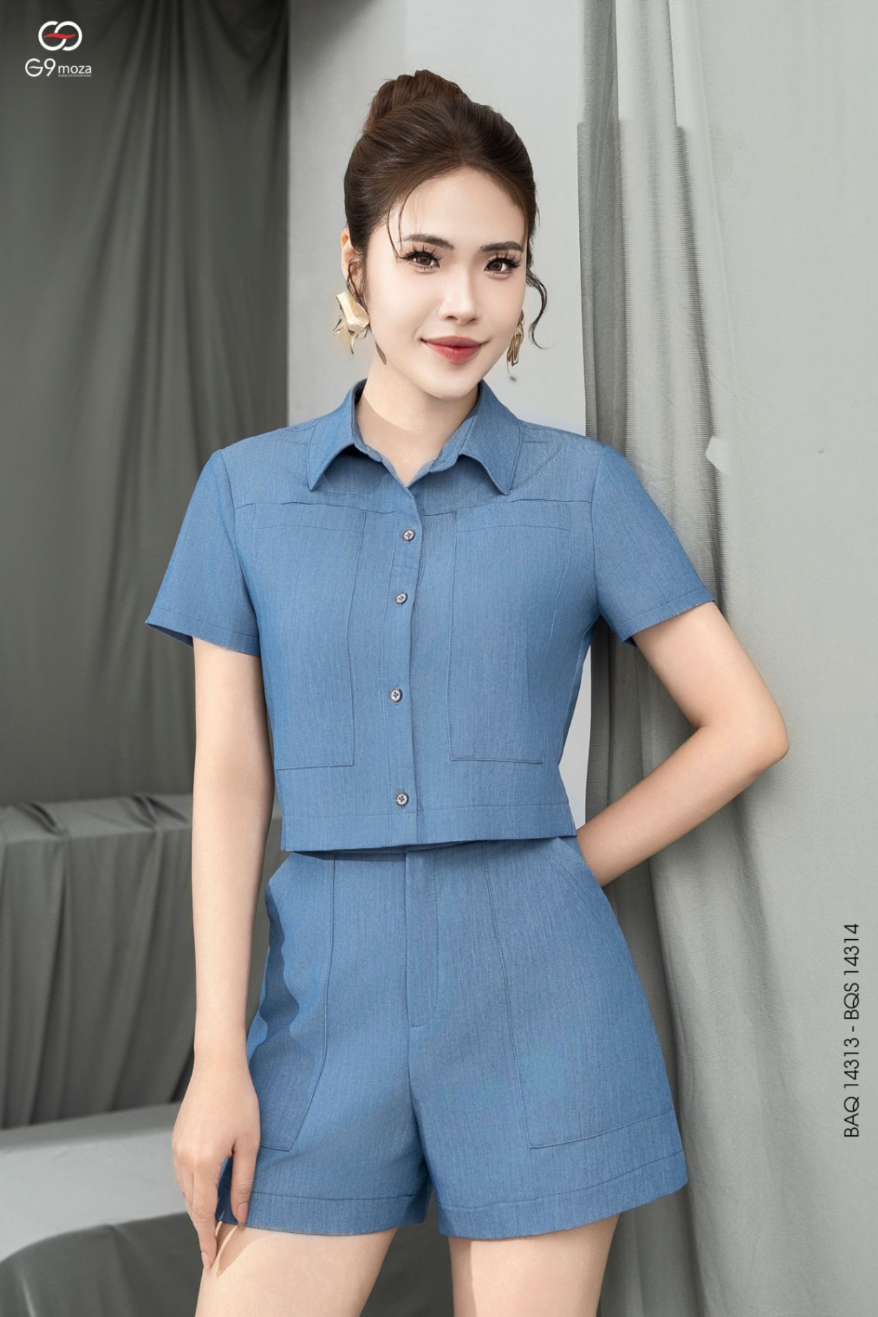Quần short 25S15BQS14314-1