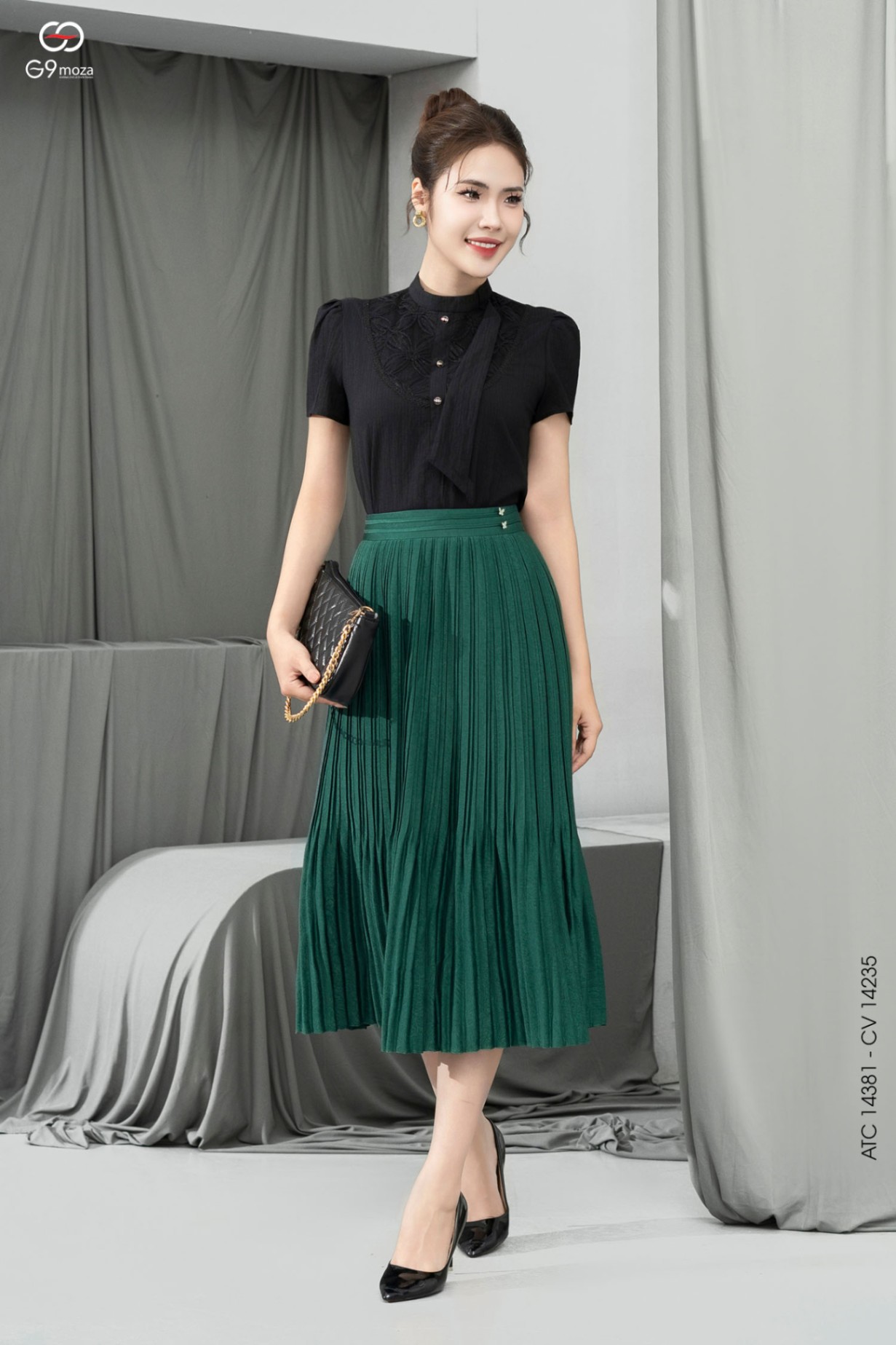 Áo sơ mi tay cộc 25S16ATC14381-2