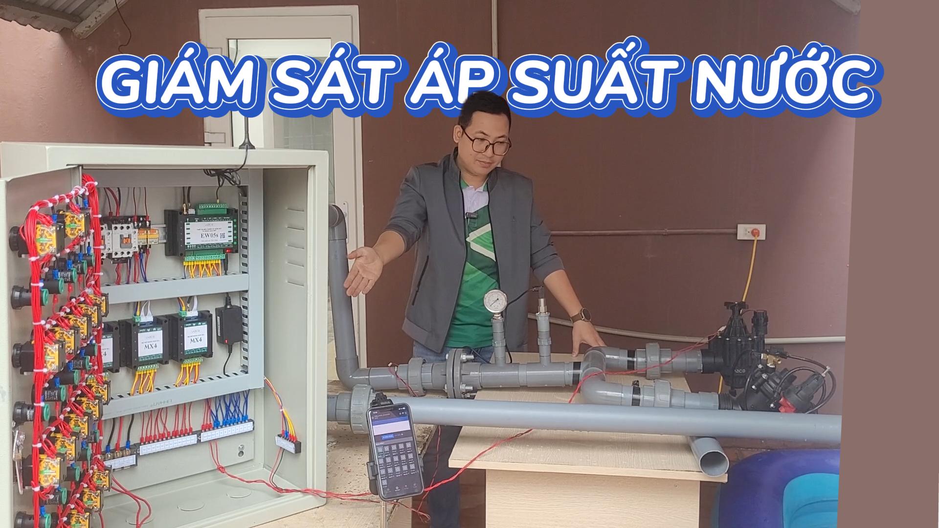 Bơm chạy nhưng nước không ra? Cách phát hiện lỗi hệ thống tưới bằng cảm biến áp suất