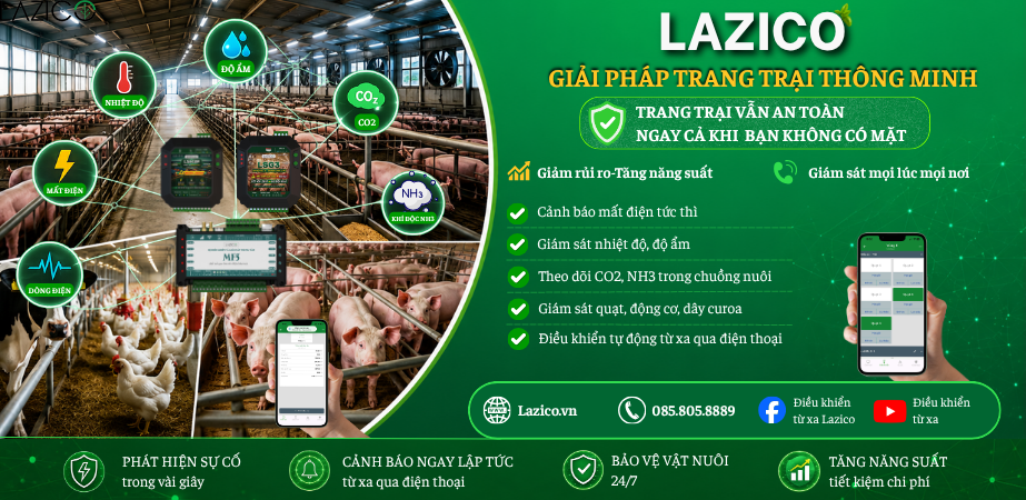 Giải pháp cho trang trại thông minh