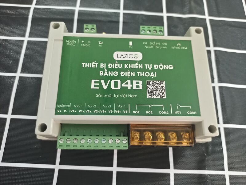 EV04B - Thiết bị điều khiển từ xa 1 bơm và van từ công suất 1500W