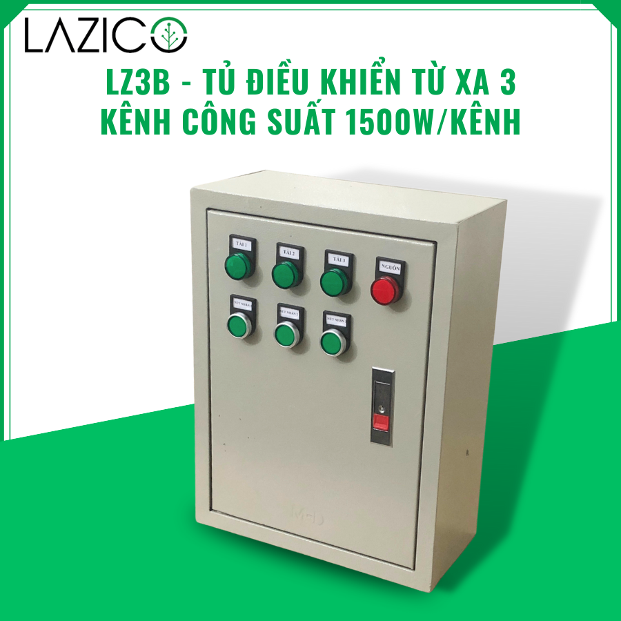 LZ3B Tủ điều khiển từ xa qua điện thoại 3 đầu ra công suất 1500W