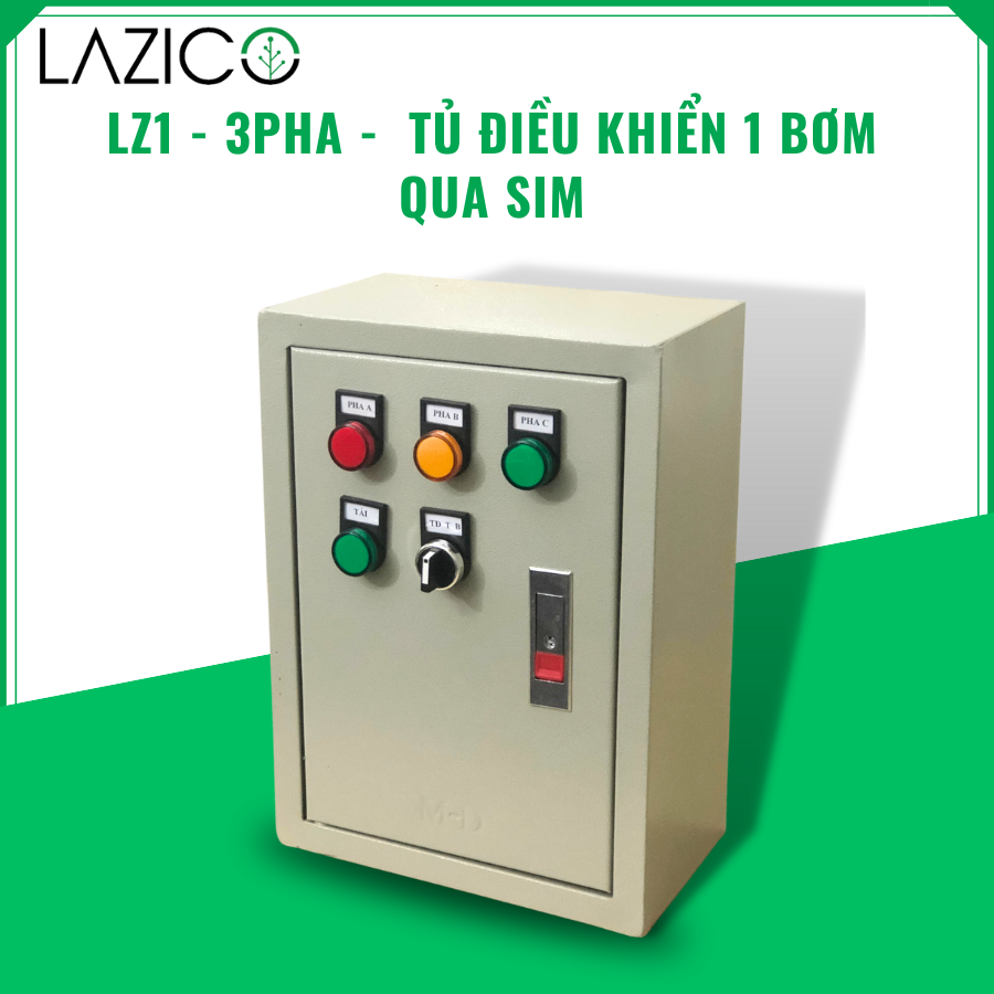 LZ1-3P-Tủ điều khiển tưới tự động bằng điện thoại