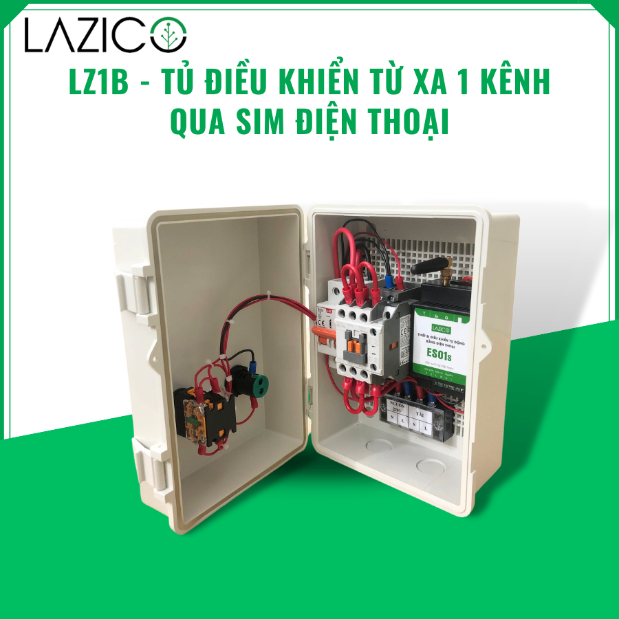 LZ1B- Tủ điều khiển từ xa bằng điện thoại 1 kênh