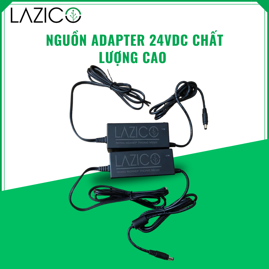 Nguồn Adapter 24VDC - 2.5A LAZICO loại siêu bền.