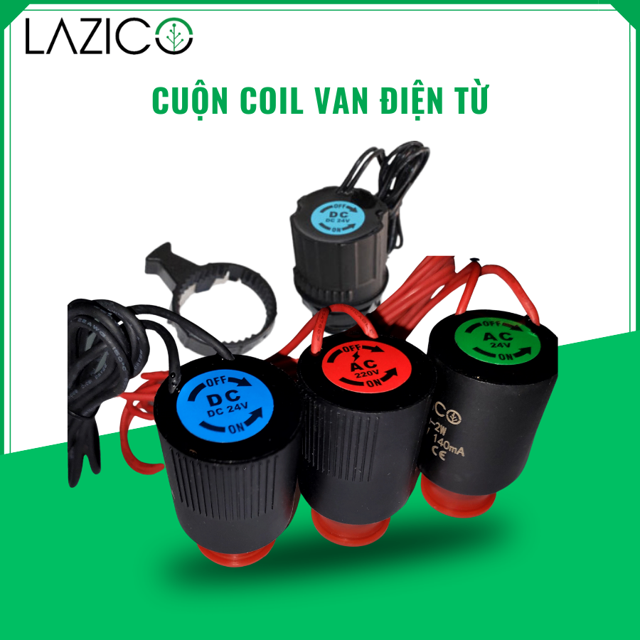 Cuộn hút van điện từ 24VDC, 24VAC