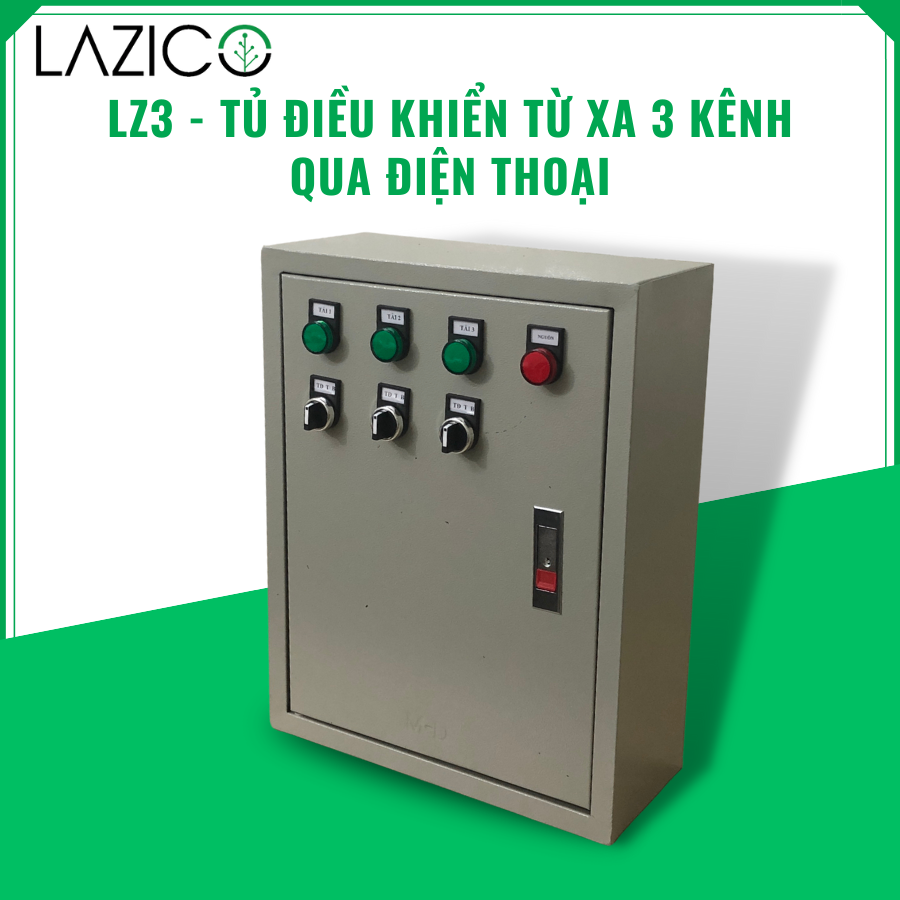 LZ3- Tủ điều khiển từ xa qua điện thoại 3 đầu ra công suất lớn