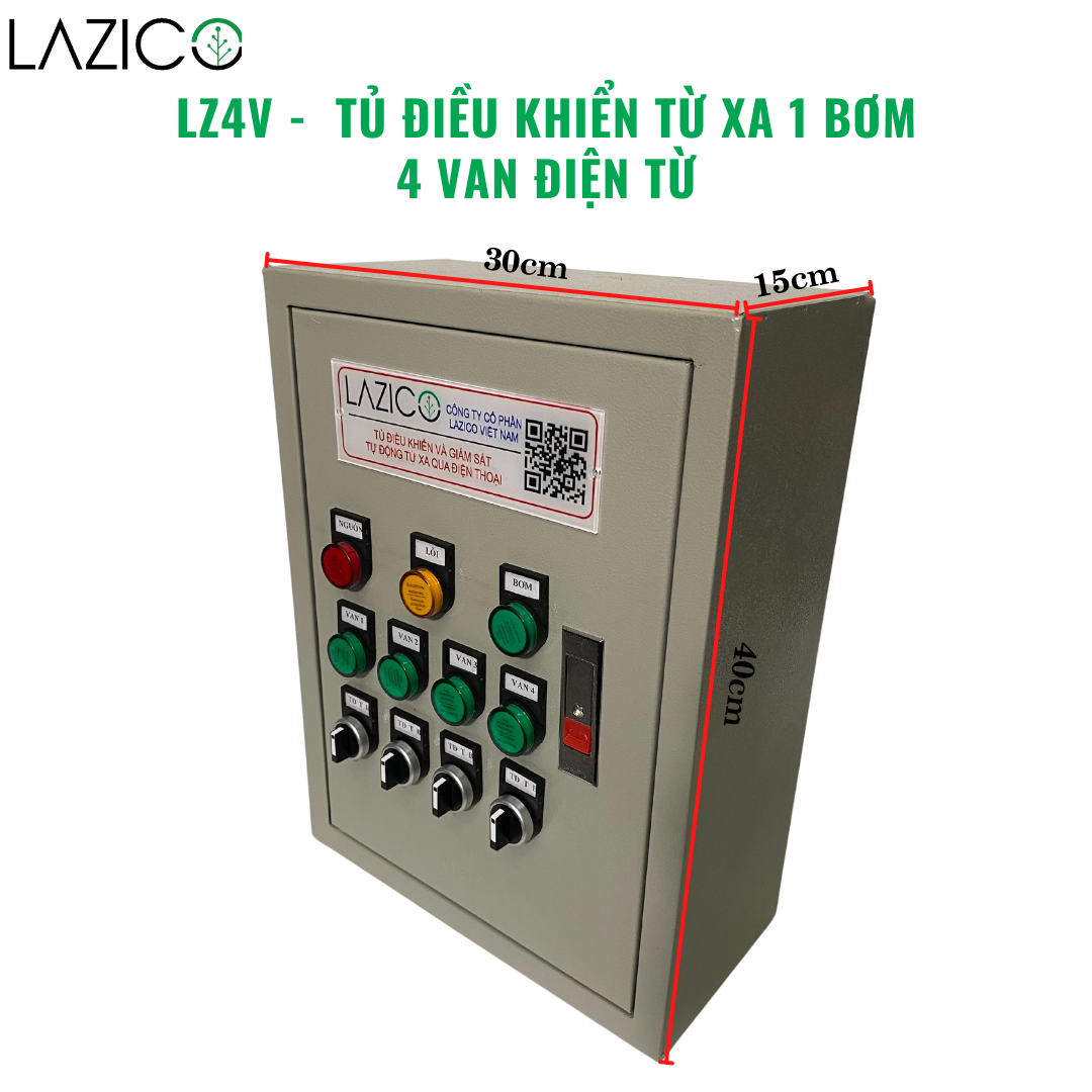 LZ4V Tủ điều khiển máy bơm từ xa và van điện từ qua điện thoại