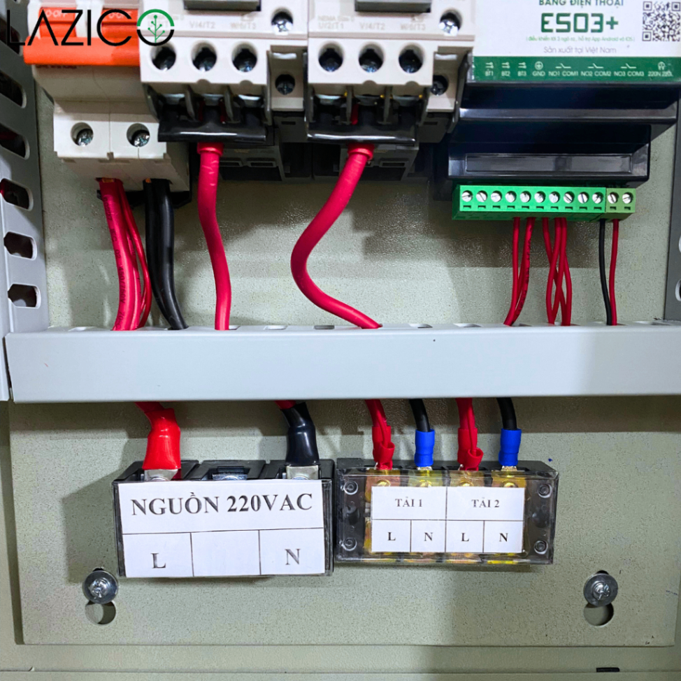 LZ2+ Tủ điều khiển motor từ xa qua điện thoại 2 kênh độc lập