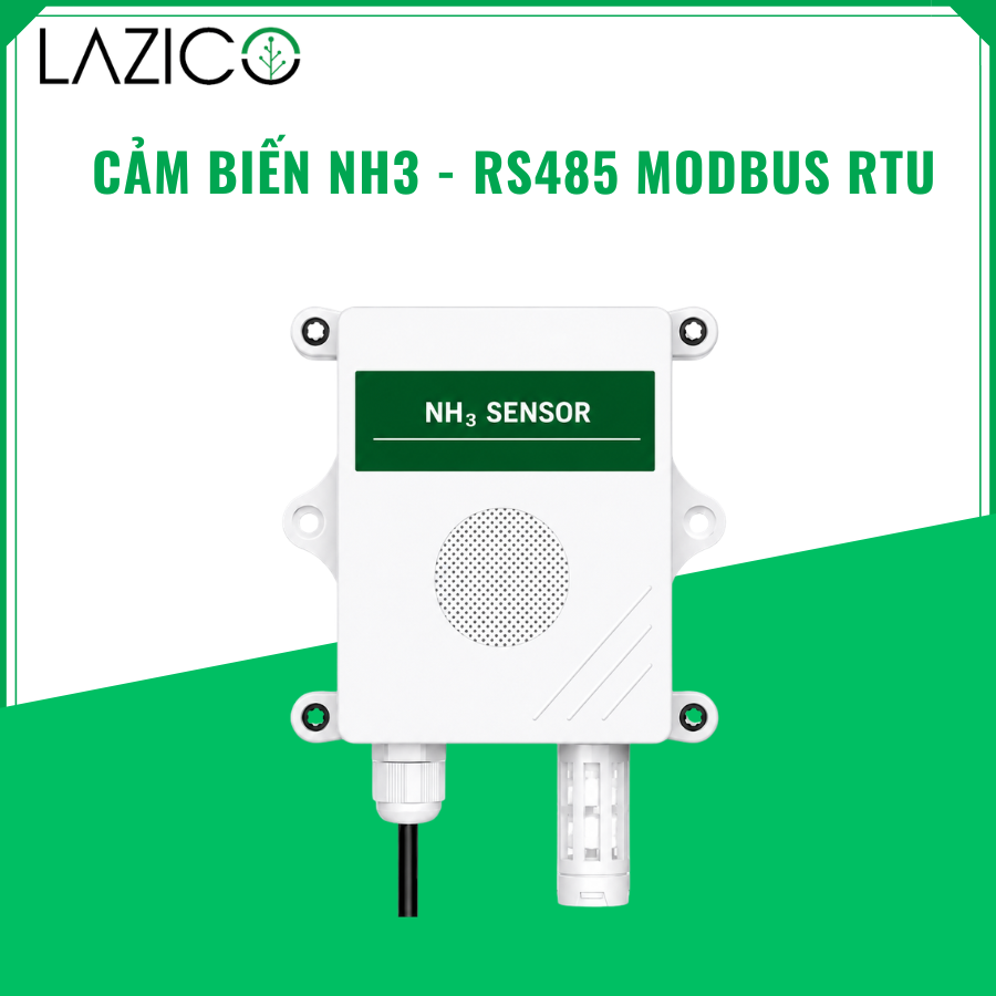 CẢM BIẾN NH3 - RS485 MODBUS RTU-LAZICO