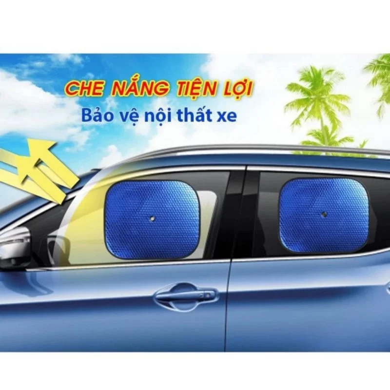 Miếng bạt che nắng xe có miếng hút
