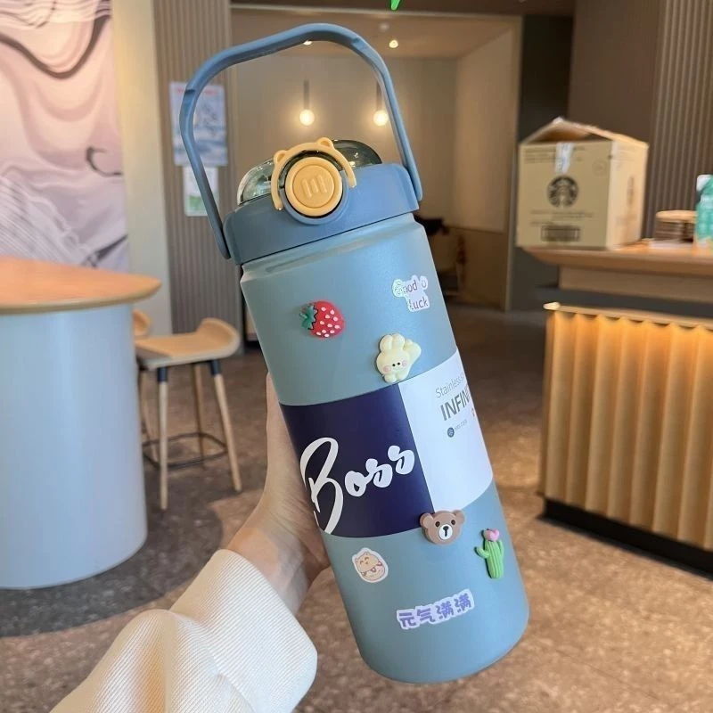 Bình boss giữ nhiệt có quai 1200ml