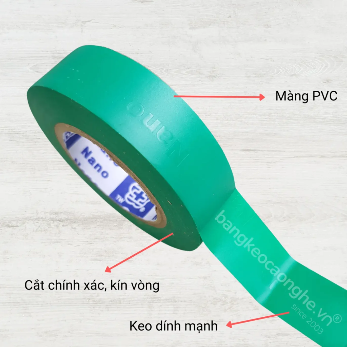 Set băng dính cách điện sắc màu