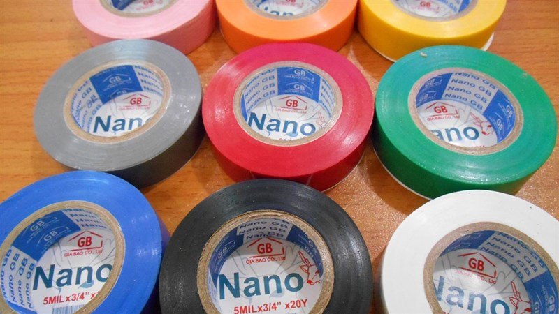 Set băng dính cách điện sắc màu