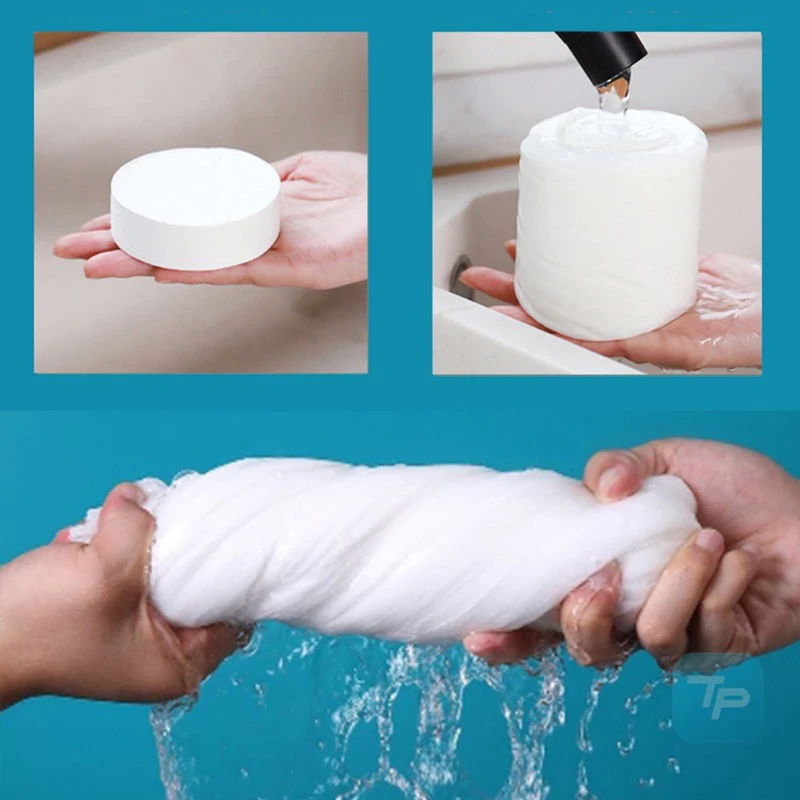 Khăn tắm nén đỏ loại nhẹ
