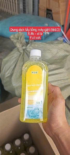 Dung dịch tẩy lòng máy giặt