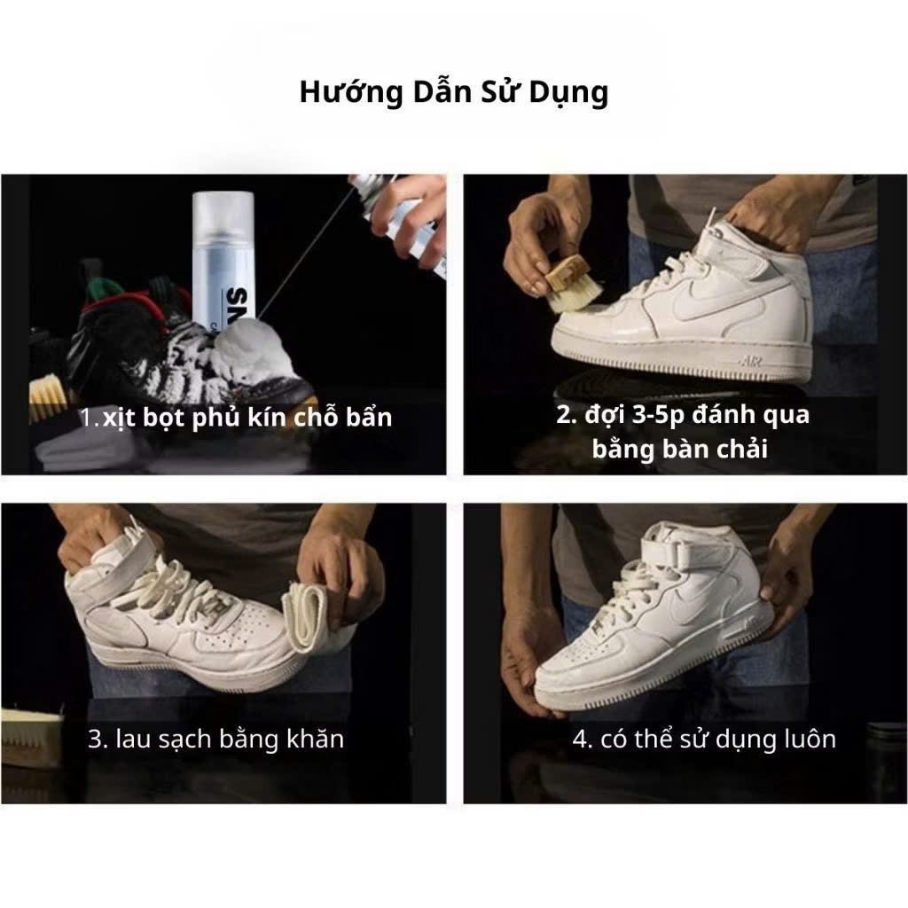 XỊT VỆ SINH GIÀY