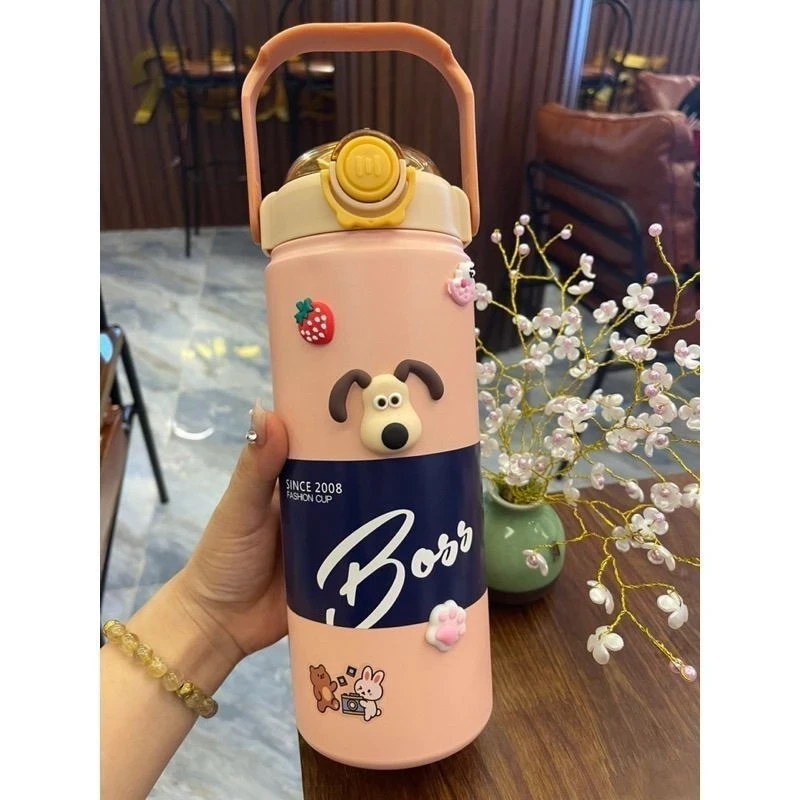 Bình boss giữ nhiệt có quai 1200ml