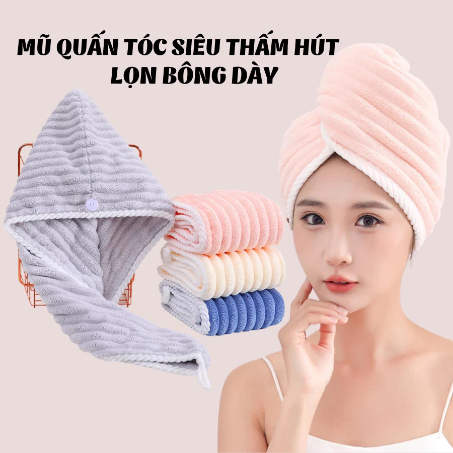Khăn gội đầu san hô