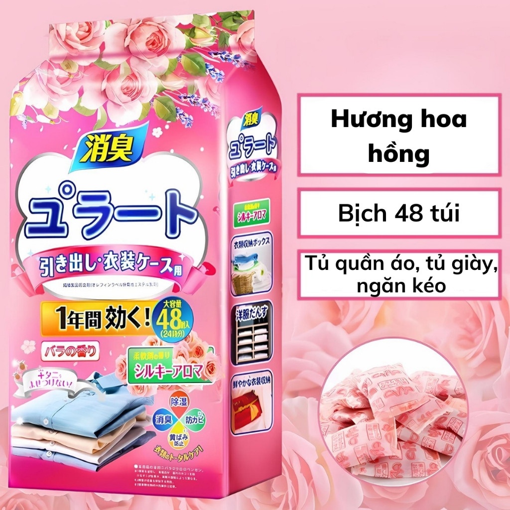 Băng phiến hút ẩm, chống ẩm móc