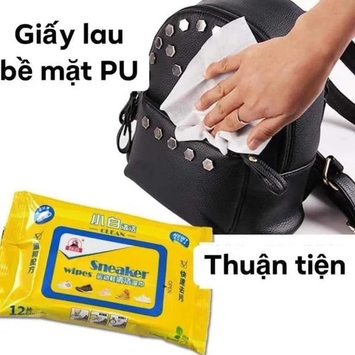 Khăn lau giày vịt vàng