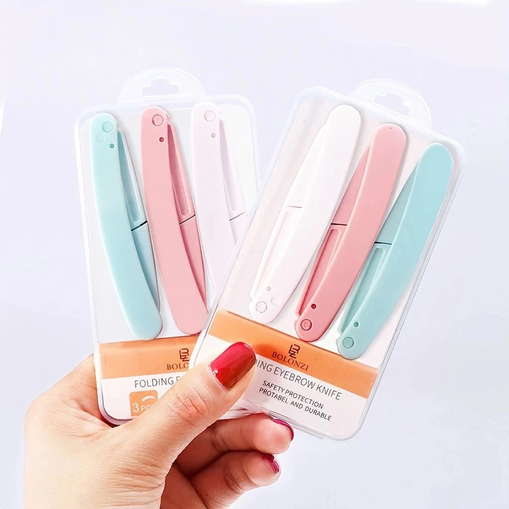 Set 3 dao cạo lông mày