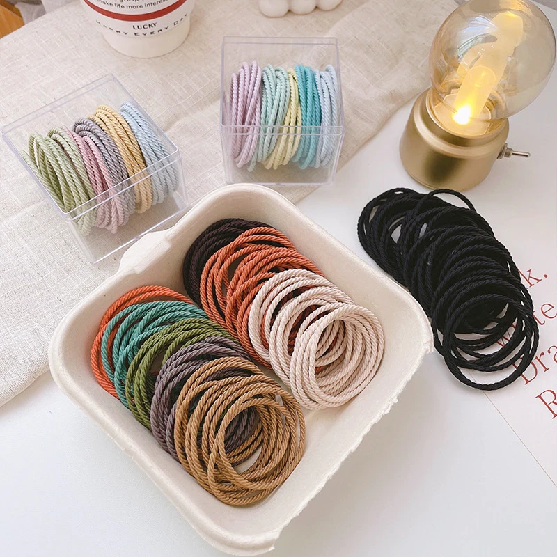 Hộp 100 dây chun buộc tóc