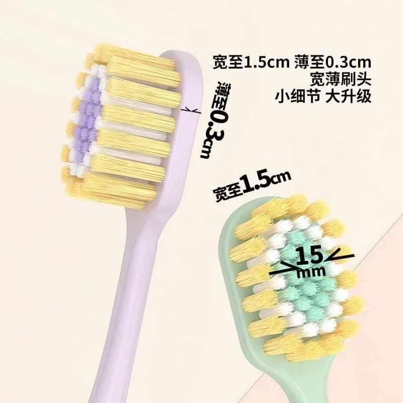 Vỉ 2 bàn chải trơn