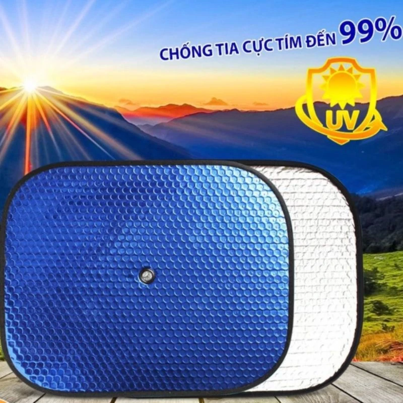 Miếng bạt che nắng xe có miếng hút