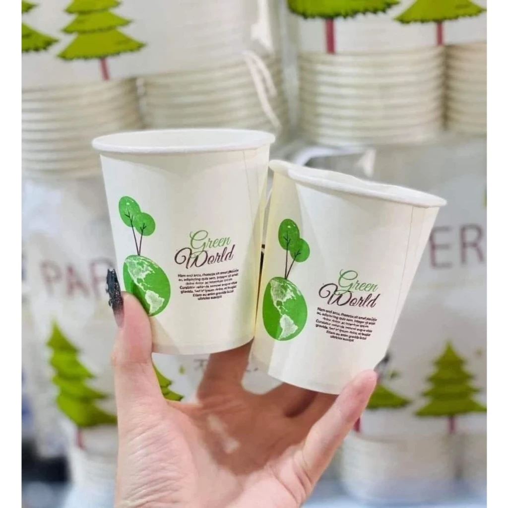 Cốc giấy gấu trúc