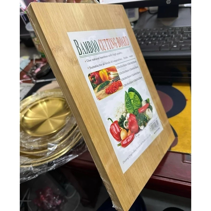 Thớt gỗ chữ nhật 34*24cm